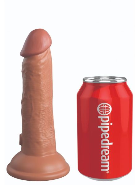 6 Inch 2Density Silicone Cock - 6